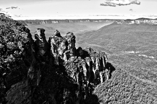 Blue Mountains 02 - Echo Point - Three Sisters - BW-HDR IMG_1272-1774 - Custom Blue Mountains 02 - Echo Point - Three Sisters - BW-HDR IMG_1272-1774 - Custom