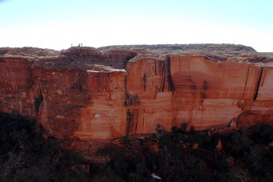 Outback - Eine Wand des Kings Canyon - IMG_5428-2 Outback - Eine Wand des Kings Canyon - IMG_5428-2