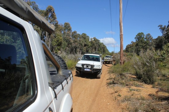 4WD Powerlines - Convoy on Dirt Road - IMG_6559