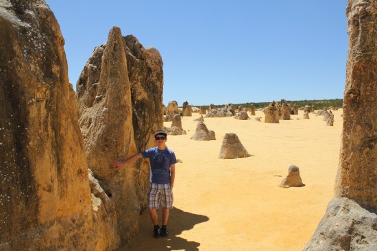 Western Australia - Christoph Friedrich mit Pinnacle - IMG_6851